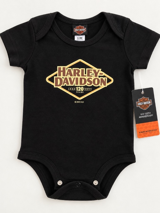Harley-Davidson Other - Harley-Davidson Baby 120th Anniversary Bodysuit NWT – 6 Months